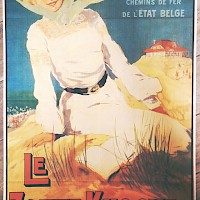 Affiches répro - Chemin de ferre Belge